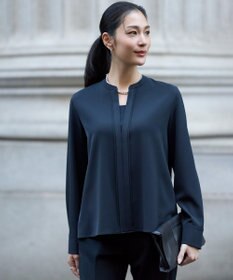 ICB L Fied キーネック ブラウス