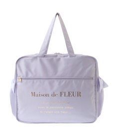 Maison de FLEUR サテンキャリーオンバッグ