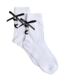 WEGO レースアップリボンソックス