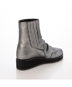 MODE ET JACOMO <D'ICI>ドレープワイドベルトショートブーツ