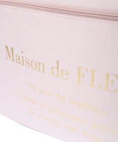 Maison de FLEUR サテンキャリーオンバッグ