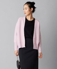 ICB 【洗える】ウールカシミヤ Vネックカーディガン