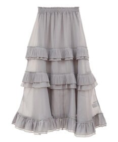 Green Parks ・ＥＬＥＮＣＡＲＥ　ＤＵＥ　プリーツフリルシアースカート