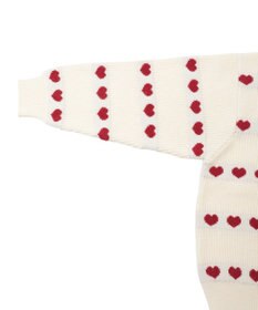 Green Parks ・ｓｗｉｎｇ　ｂｙ　ハートジャカードクルーニット