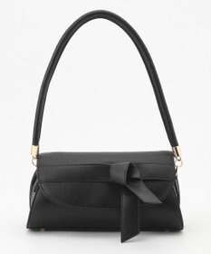 LA BAGAGERIE 【maison vert】 【軽量2WAY】ワイドリボンフラップバッグ