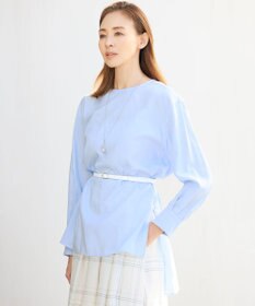 自由区 【SHIHOさん着用・洗える】SOMELOSチュニック ブラウス