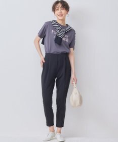 組曲 【接触冷感・吸湿冷感・UVカット】スタイルアップジャージー パンツ