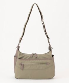 Y'SACCS 【ムック本掲載】【ナイロンタフタ×リサイクルレザー】デイリーショルダー　Sサイズ