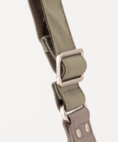 Y'SACCS 【ムック本掲載】【ナイロンタフタ×リサイクルレザー】デイリーショルダー　Sサイズ