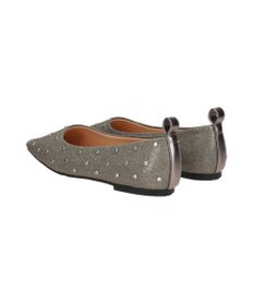 Bridget Birkin 【Bridget Birkin】ドットビジューグリッターフラットシューズ