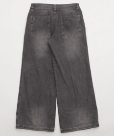 WEGO イージーバギーフレアデニムスラックス