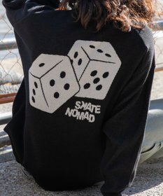 WEGO ハーフジップロゴプルオーバー