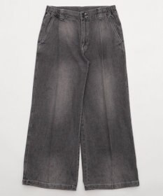 WEGO イージーバギーフレアデニムスラックス