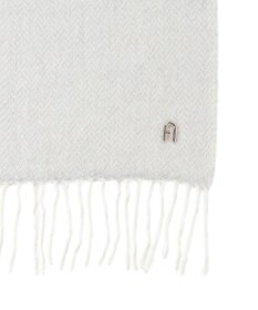 MOONBAT FURLA(フルラ）ループヤーン ツイード調ラメ入り ストール アルパカ混 日本製