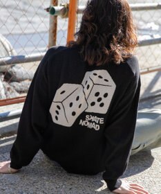 WEGO ハーフジップロゴプルオーバー