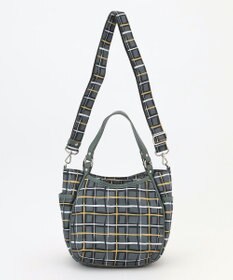 Y'SACCS ドローイングチェック2WAYミニトート