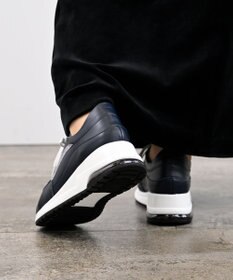 Pointer 日本製 本革厚底スニーカー