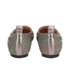 Bridget Birkin 【Bridget Birkin】ドットビジューグリッターフラットシューズ