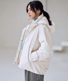 ANY 撥水フーデットダウンコート
