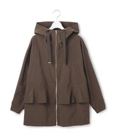 23区 【R(アール)】ナイロンライトワッシャー ペプラム ブルゾン