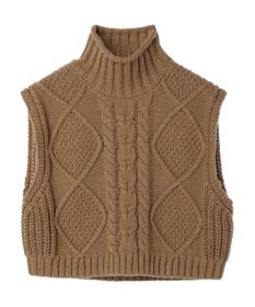 Green Parks ケーブルニットベスト