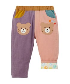 MIKI HOUSE HOT BISCUITS 【80-120cm】【NEW Color Series】コーデュロイ素材 パンツ