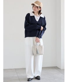 Te chichi ポンチハイウエストカーブパンツ《2026 spring catalog item》