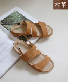 Pointer 本革 バックストラップサンダル