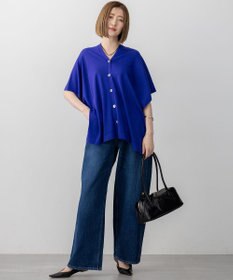 23区 S 【洗える】コンパクトウール マルチウェイ ニットポンチョ