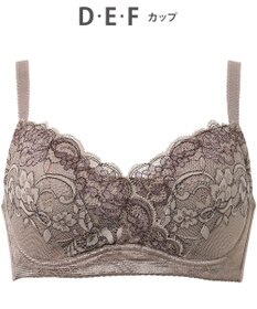 Wing ブラジャー コンパクトにバストメイク 高さをおさえる 【小さく見せるブラ】 Gカップまで対応 大きいサイズ ブラ KB6100 ウイング／ワコール