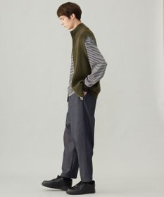 UNFILO MENS 【新色追加】FINE MOVE デニム イージーギャザーパンツ [24年商品]