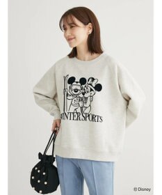 Green Parks Ｄｉｓｎｅｙ／裏起毛フロッキープリントスウェット