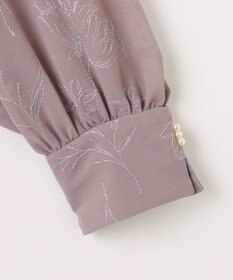 ANY SIS 【Lily Calin】ラインエンブロイダリー ドレス