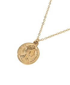 AMERICAN HOLIC 【ステンレス】コイン2連ネックレス