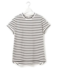 J.PRESS YORK STREET 【WOMEN】フレンチスリーブ ボーダーTシャツ