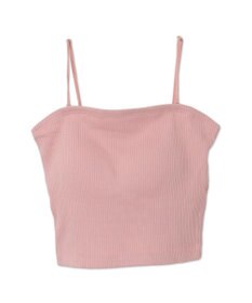 WEGO 【カップ付きインナー/SMサイズ展開】なちゅ盛れカップインショートキャミ