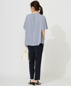 ANY SIS 【接触冷感・吸水速乾・UVカット】サラキレイ スキッパー ブラウス