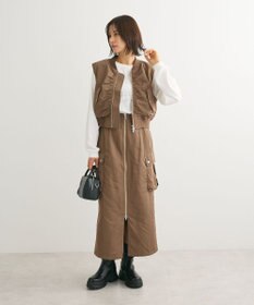 Green Parks ・ＳＵＧＡＲ　ＳＰＯＯＮ　ミリタリーＩラインスカート