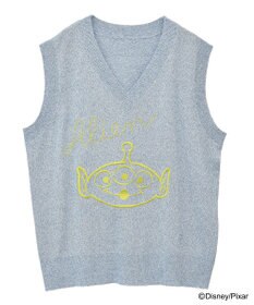 Green Parks ＴＯＹ　ＳＴＯＲＹ　／　刺繍Ｖネックニットベスト