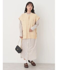 earth music&ecology 金ボタンニットベスト