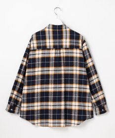 J.PRESS LADIES L コットン起毛タータンチェック シャツ ブラウス