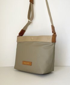 Hekhèr Le Style de Vie 新色追加【日本製】PUコートコットンキャンバス ショルダーバッグ