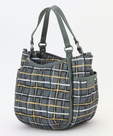 Y'SACCS ドローイングチェック2WAYミニトート