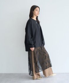 YECCA VECCA コットンルーズプルオーバー