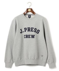 J.PRESS MEN 【J.PRESS ORIGINALS】Supima Recycle French Terry Fabric Logo Sweat Shirt