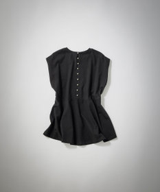 組曲 S 【洗える】バックパールフレアカットソー