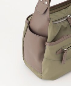 Y'SACCS 【ムック本掲載】【ナイロンタフタ×リサイクルレザー】デイリーショルダー　Sサイズ