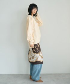 YECCA VECCA コットンルーズプルオーバー