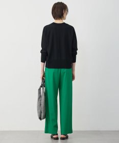 ICB クリアレーヨンストレッチ Vネックニット