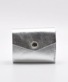 blancle メタリックレザー 三つ折りウォレット